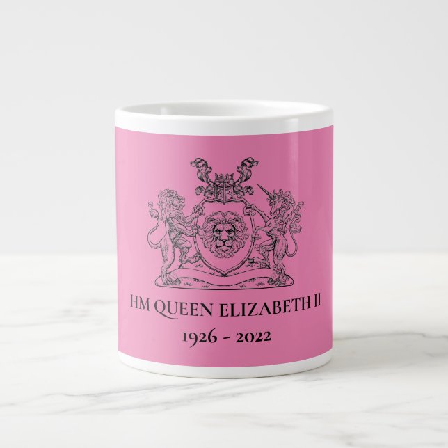 HM Queen Elizabeth II Bone China Tea Mug (Front)