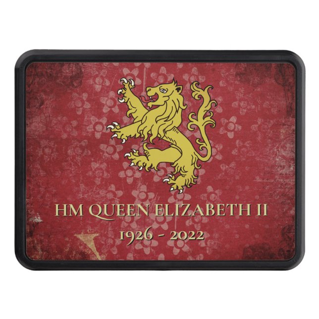 HM Queen Elizabeth II Commemorative Hitch Cover (Front)