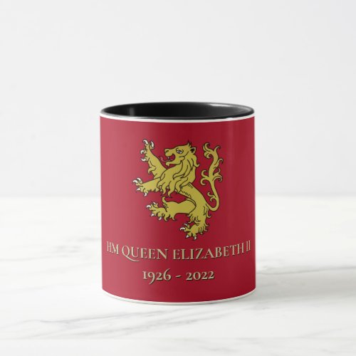 HM Queen Elizabeth II Commemorative Mug
