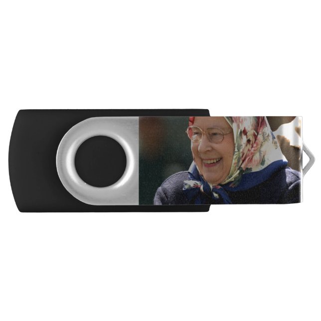 HM Queen Elizabeth II Flash Drive (Front)