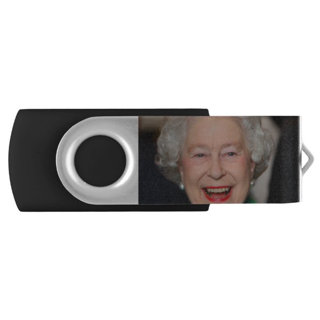 HM Queen Elizabeth II Flash Drive (Front)