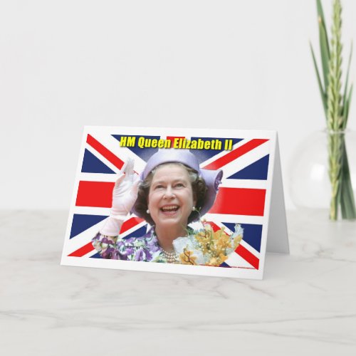 HM Queen Elizabeth II Holiday Card