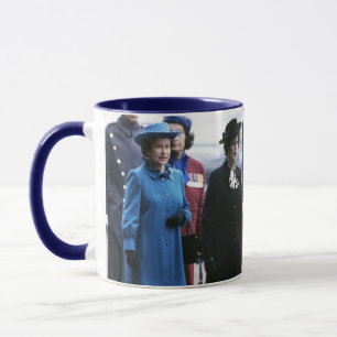 HM Queen Elizabeth II-Margaret Thatcher Mug