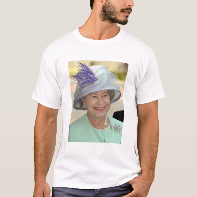 HM Queen Elizabeth II Platinum Jubilee T-Shirt (Front)