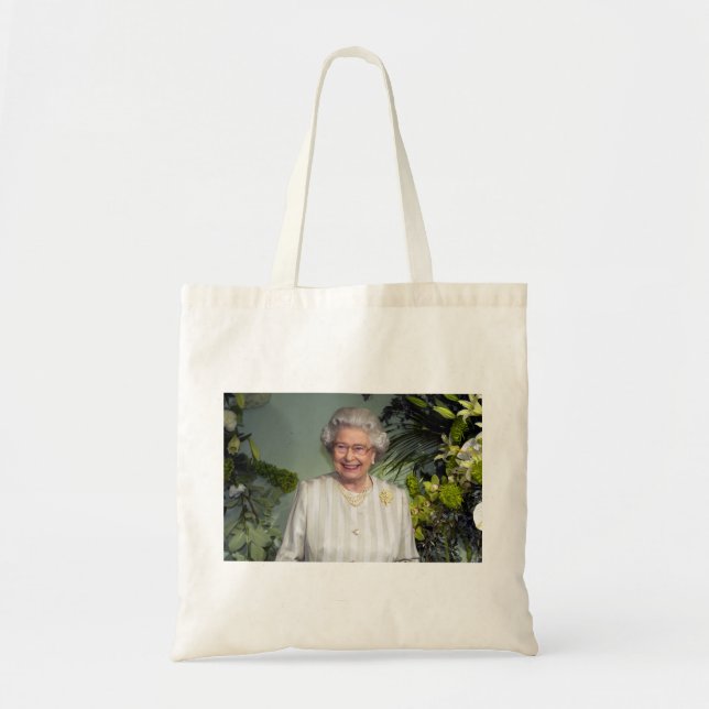 HM Queen Elizabeth II Platinum Jubilee Tote Bag (Front)