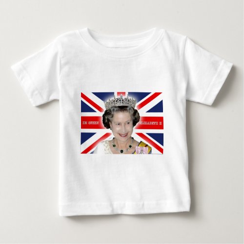 HM Queen Elizabeth II _ Pro photo Baby T_Shirt