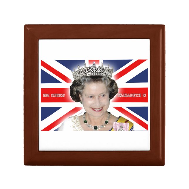HM Queen Elizabeth II - Pro photo Gift Box (Front)