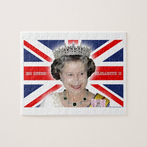 HM Queen Elizabeth II _ Pro photo Jigsaw Puzzle