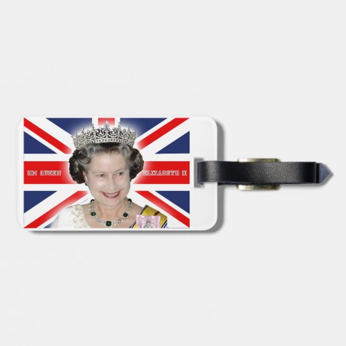 HM Queen Elizabeth II _ Pro photo Luggage Tag
