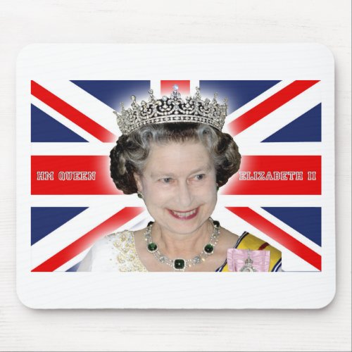 HM Queen Elizabeth II _ Pro photo Mouse Pad