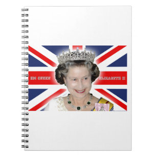 HM Queen Elizabeth II - Pro photo Notebook