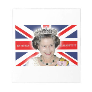 HM Queen Elizabeth II - Pro photo Notepad