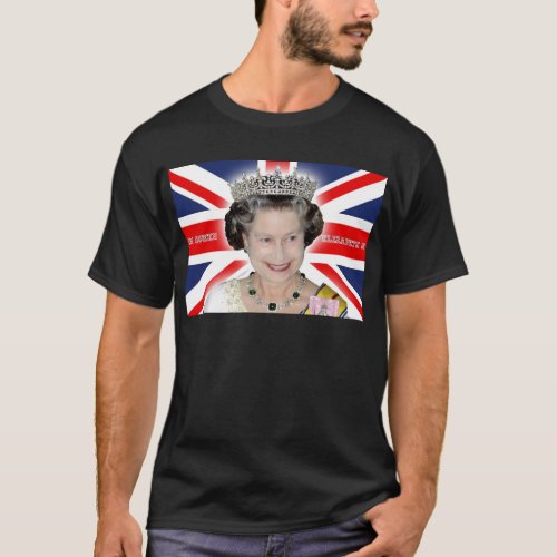 HM Queen Elizabeth II _ Pro photo T_Shirt