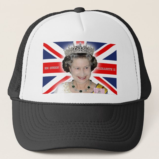 HM Queen Elizabeth II - Pro photo Trucker Hat (Front)