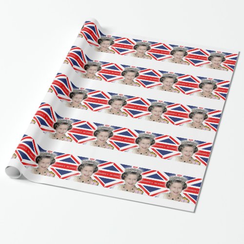 HM Queen Elizabeth II _ Pro photo Wrapping Paper