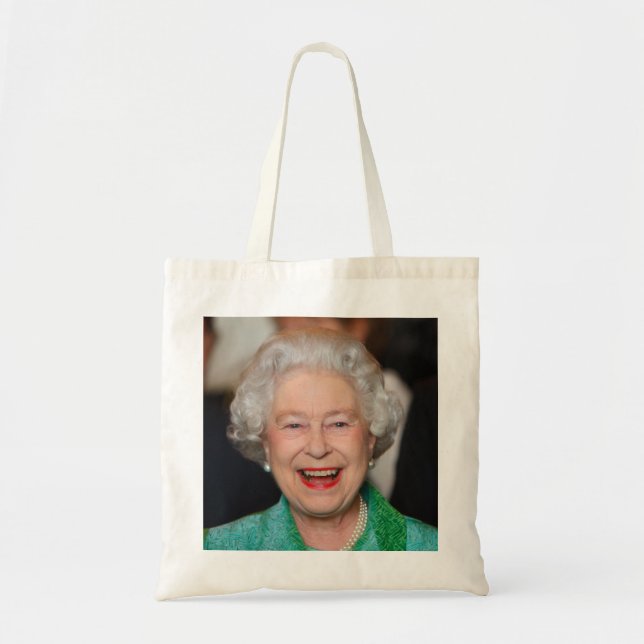 HM Queen Elizabeth II Tote Bag (Front)