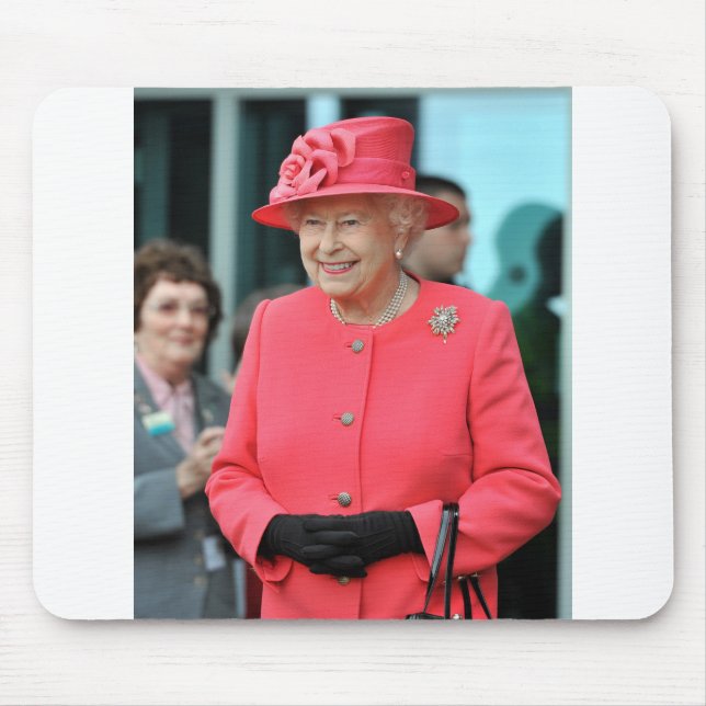 HM Queen Elizabeth II Warrington 2012 Professional Mouse Pad (Front)