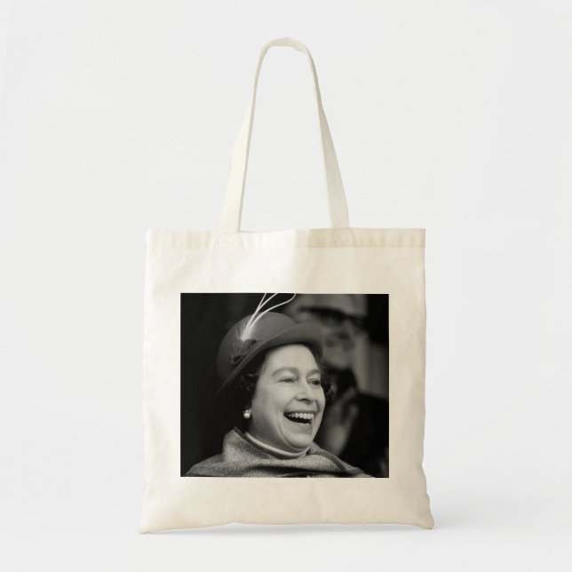HM Queen Elizabeth II Windsor 1972 Professional Ph Tote Bag (Front)