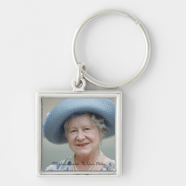 HM Queen Elizabeth, The Queen Mother 1988 Keychain (Front)