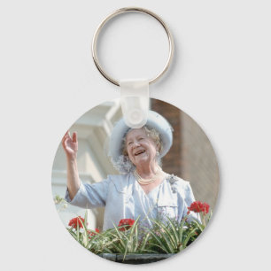 HM Queen Elizabeth, the Queen Mother 1990 Keychain