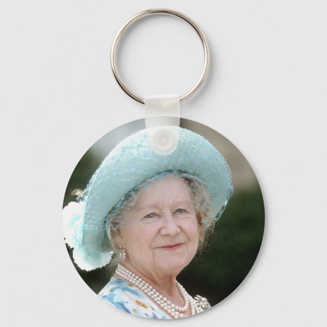 HM Queen Elizabeth, The Queen Mother Berlin 1987 Keychain (Front)