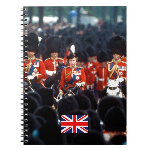HM The Queen Elizabeth II Prince Philip London Notebook