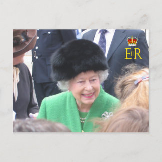 HM The Queen's Diamond Jubilee Postcard