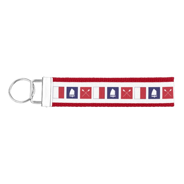 HMC Flag Keychain (Keys on Left)