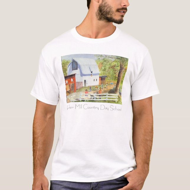 HMCDS White barn T-Shirt (Front)