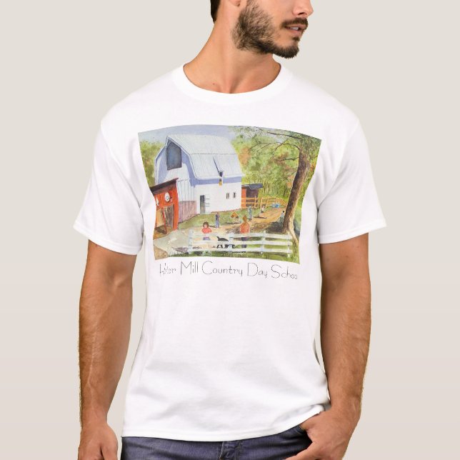 HMCDS White Barn T-Shirt (Front)