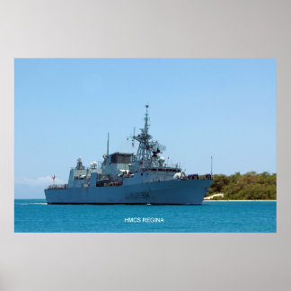 HMCS Regina Poster