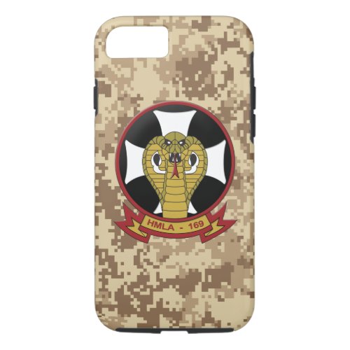 HMLA_169 Vipers Marine Camo iPhone 87 Case