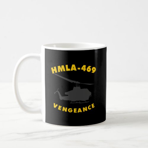 Hmla_469 Vengeance Helicopter Attack Squadron Coffee Mug