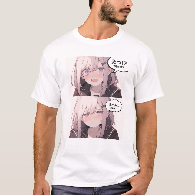 !? Hmm...T-shirt | Sushi Musume T-Shirt (Front)