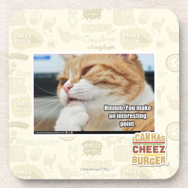 Hmmm. Beverage Coaster (Front)