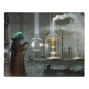 Hmmm - Just One More Tweak AI Fantasy Digital Art Jigsaw Puzzle