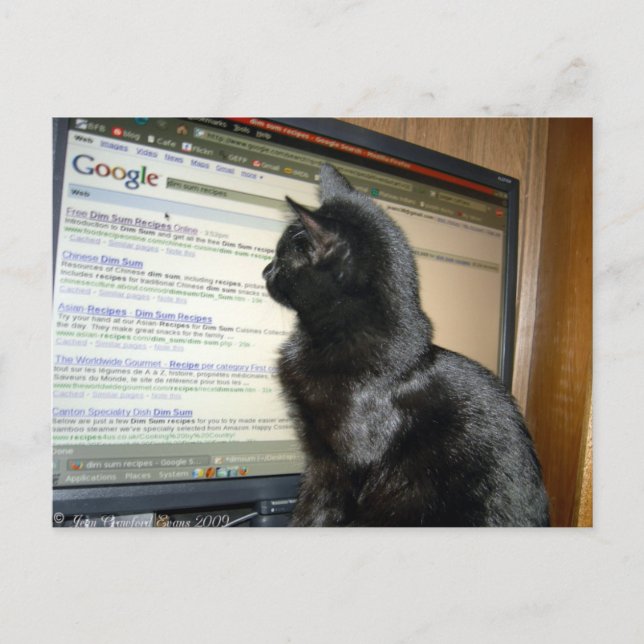 Hmmmmmm.... Postcard (Front)