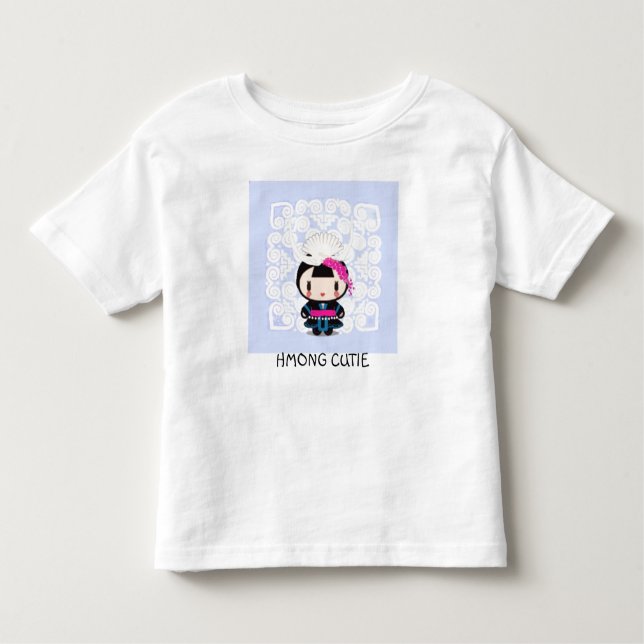 hmong cutie toddler t-shirt (Front)