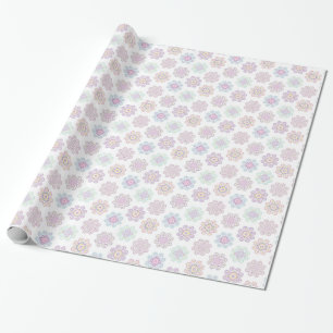 Hmong Inspired Bright Color Design (SM) Wrapping Paper