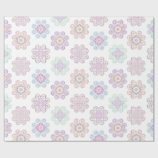 Hmong Inspired Bright Color (X-Large) Design Wrapping Paper