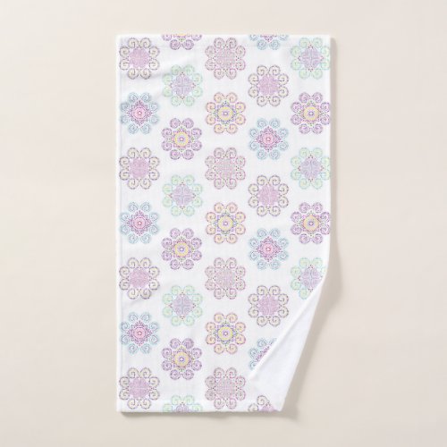 Hmong Inspired Bright Pattern _ Hand Towel