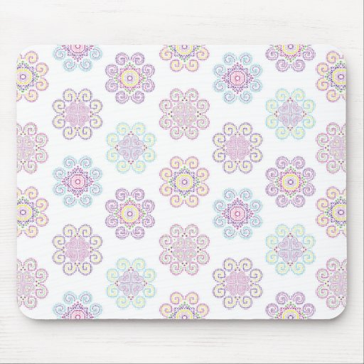 Hmong Inspired, Bright Pattern - Mousepad