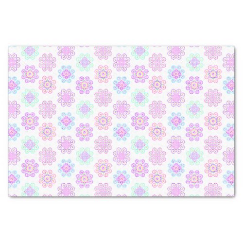 Hmong Inspired Bright Pattern Tissue Paper