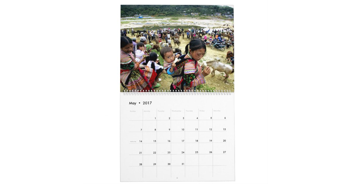 Hmong Lifestyle Calendar 2016 Zazzle