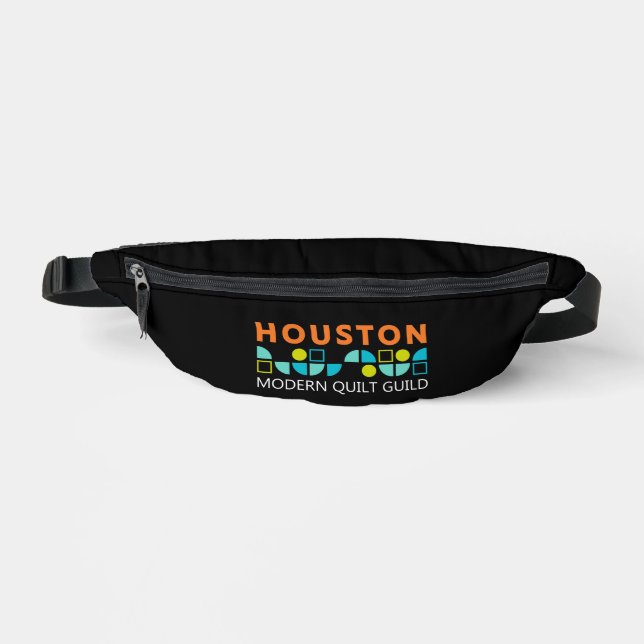 HMQG Logo Fanny Pack - Black (Front)