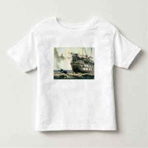HMS Agamemnon laying the original Atlantic cable, Toddler T-shirt
