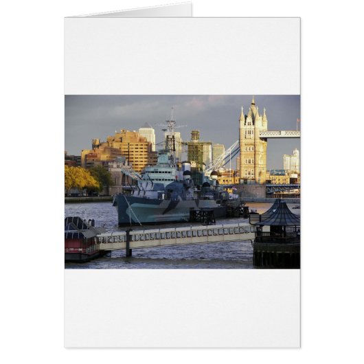 HMS Belfast. Cards (Front)