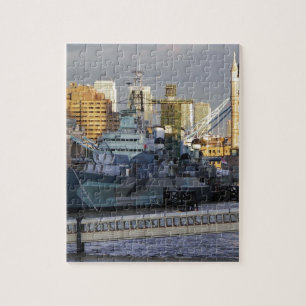 HMS Belfast. Jigsaw Puzzle