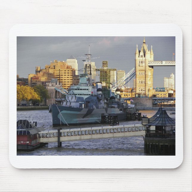HMS Belfast. Mouse Pad (Front)