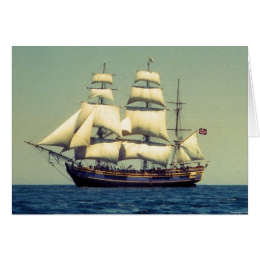 HMS Bounty Cards (Front Horizontal)